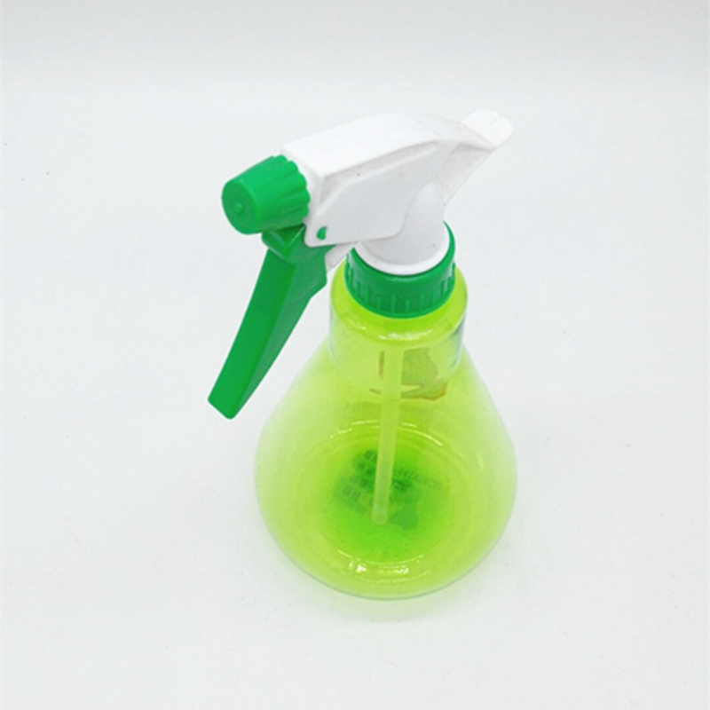 810 plastic spray bottle, alcohol spray bottle, grass and flower growing, colorful bottle, transparent bottle details Picture