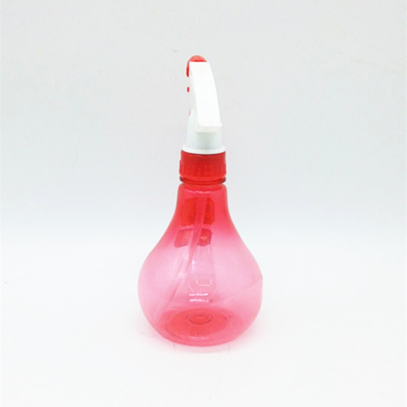 203 Plastic spray bottle, alcohol spray bottle, grass and flower growing, colorful bottle, transparent bottle details Picture