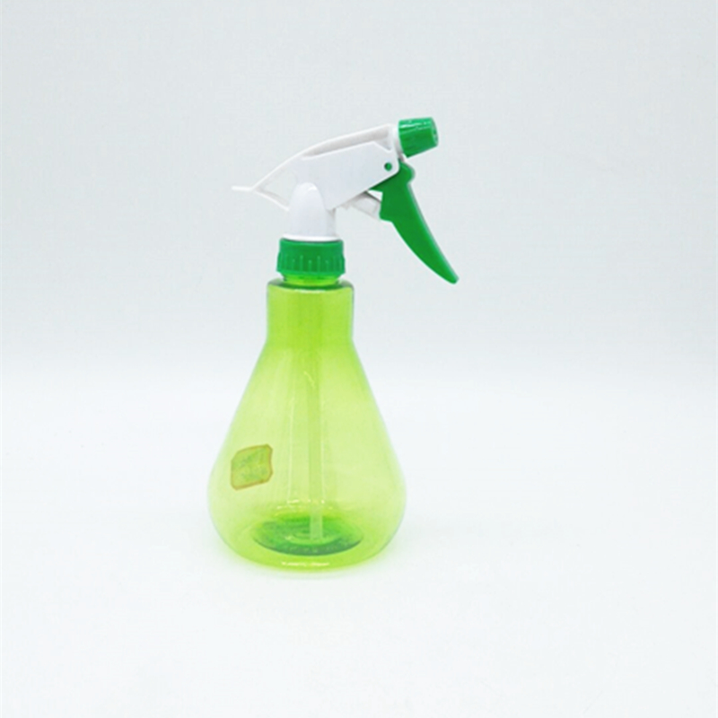 810 plastic spray bottle, alcohol spray bottle, grass and flower growing, colorful bottle, transparent bottle
