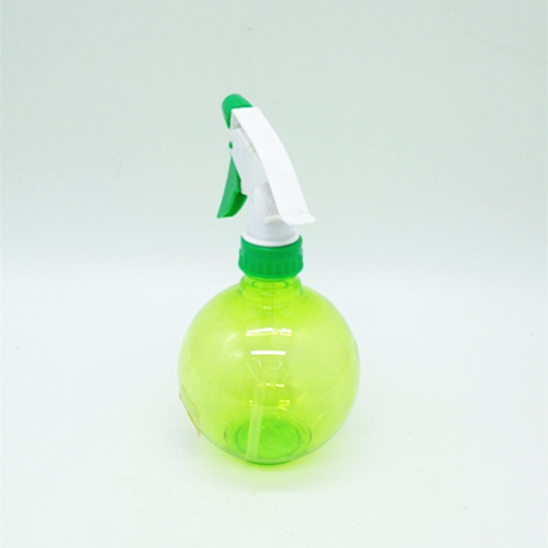 853 plastic spray bottle, alcohol spray bottle, grass and flower growing, colorful bottle, transparent bottle details Picture