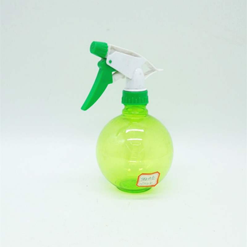 853 plastic spray bottle, alcohol spray bottle, grass and flower growing, colorful bottle, transparent bottle