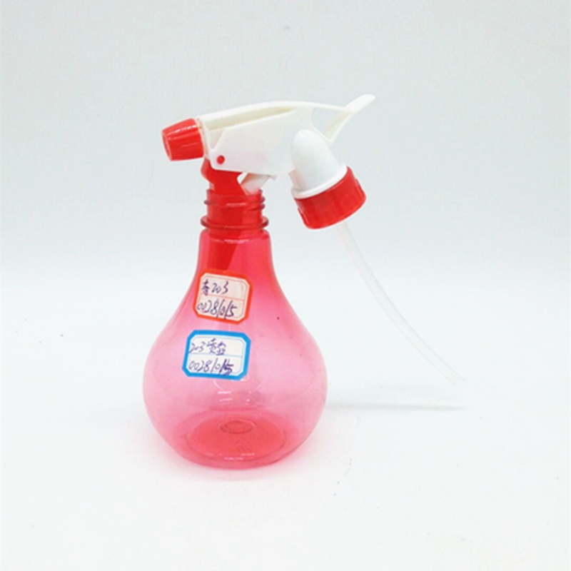 203 Plastic spray bottle, alcohol spray bottle, grass and flower growing, colorful bottle, transparent bottle Specification image