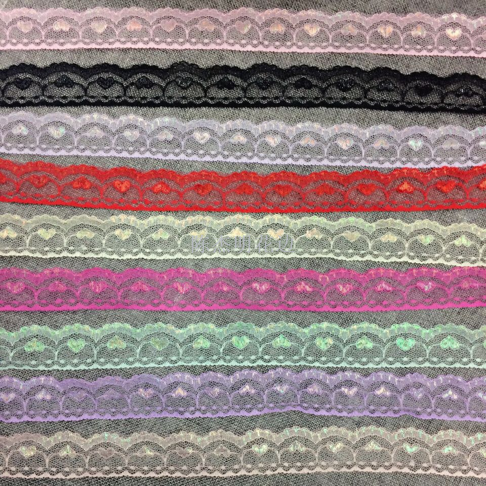 Direct sales from the manufacturer of multicolored lace lace without elasticity