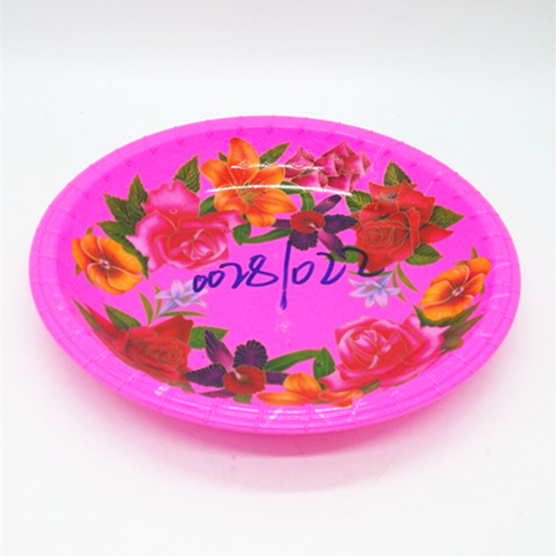 Round fruit tray tray Plastic fruit tray Dry fruit tray