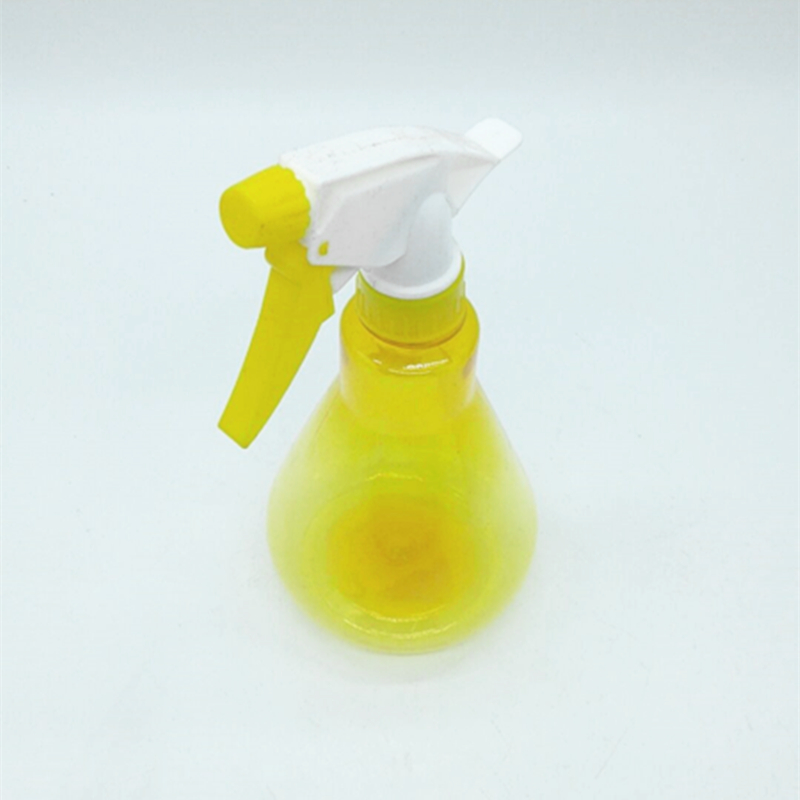 201 plastic spray bottle, alcohol spray bottle, grass and flower growing, colorful bottle, transparent bottle details Picture