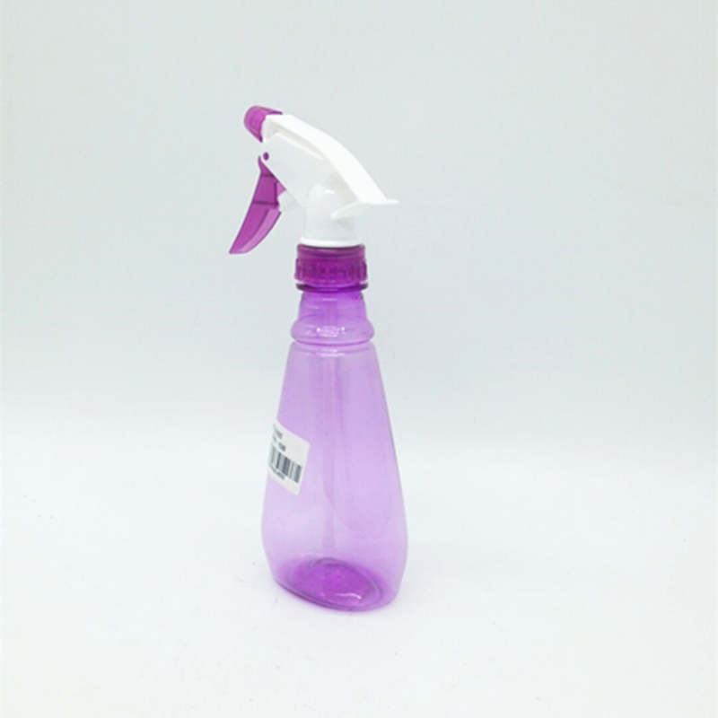 605 plastic spray bottle, alcohol spray bottle, grass and flower growing, colorful bottle, transparent bottle details Picture