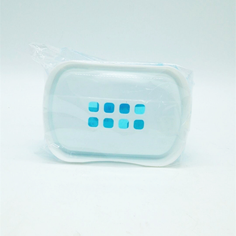 191 Soap box: Transparent, covered, draining soap box for home use Application Scenario
