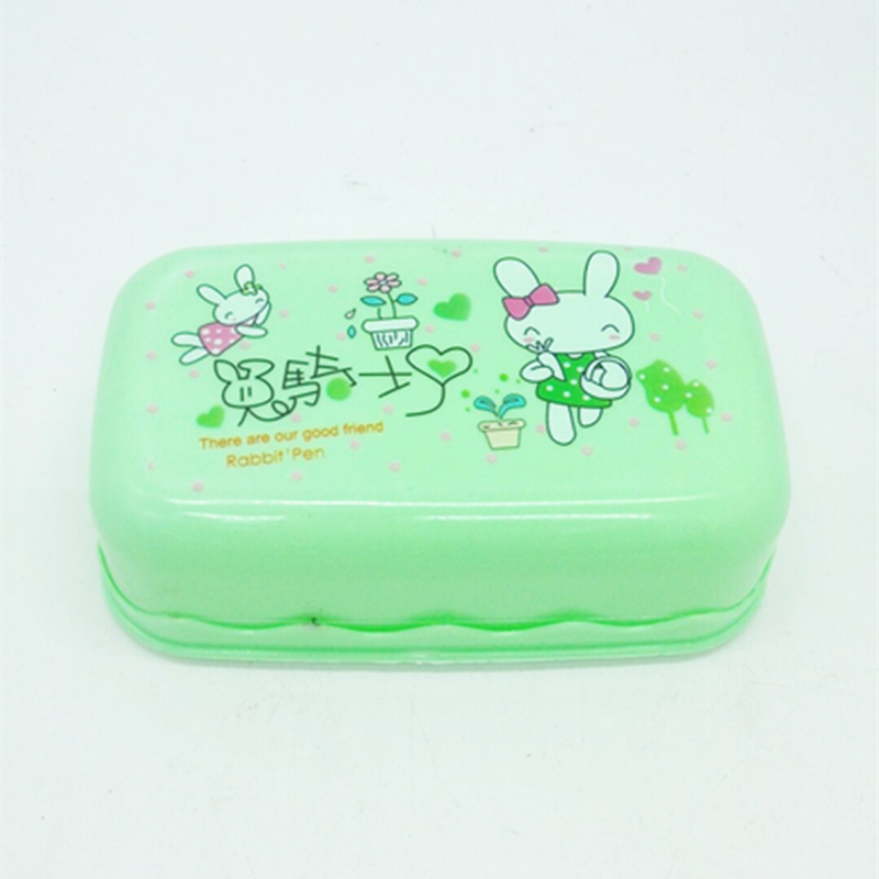803 soap box Cartoon printed soap box with lid draining soap box details Picture