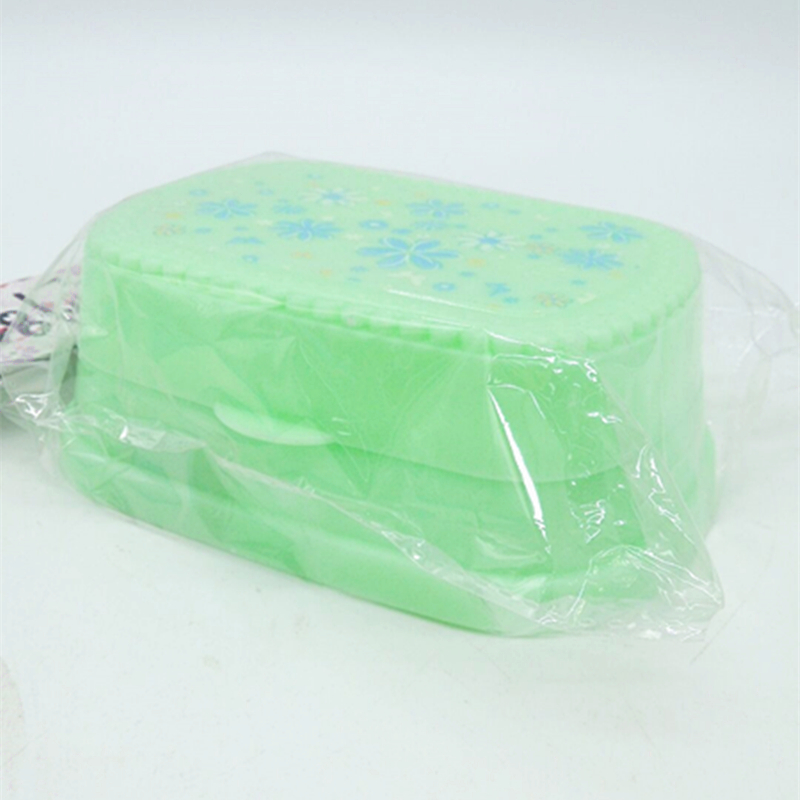 809 soap box with printed pattern, covered and draining soap box Application Scenario