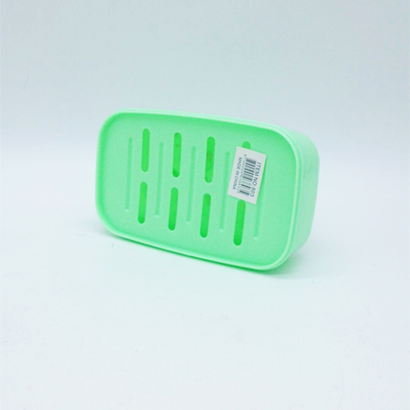 803 soap box Cartoon printed soap box with lid draining soap box Application Scenario