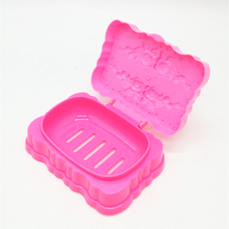 818 Butterfly Soap Box, Draining Soap Box with Lid, Creative Travel Soap Box Specification image