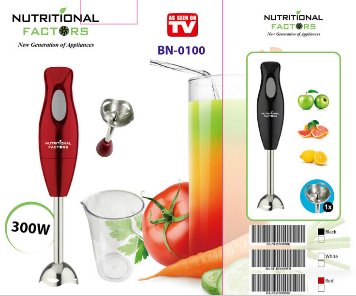 Electric hand-held blender cooking stick household multi-functional auxiliary food crusher TV products