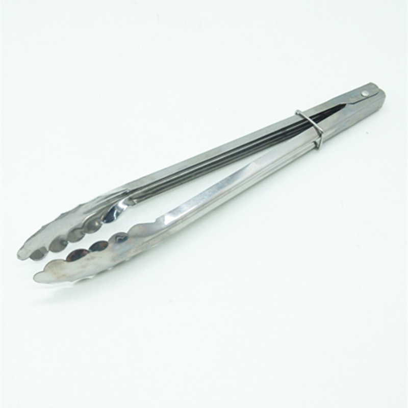 Stainless steel barbecue tongs, food tongs, bread tongs, steak tongs, food tongs, cooking tools and supplies details Picture