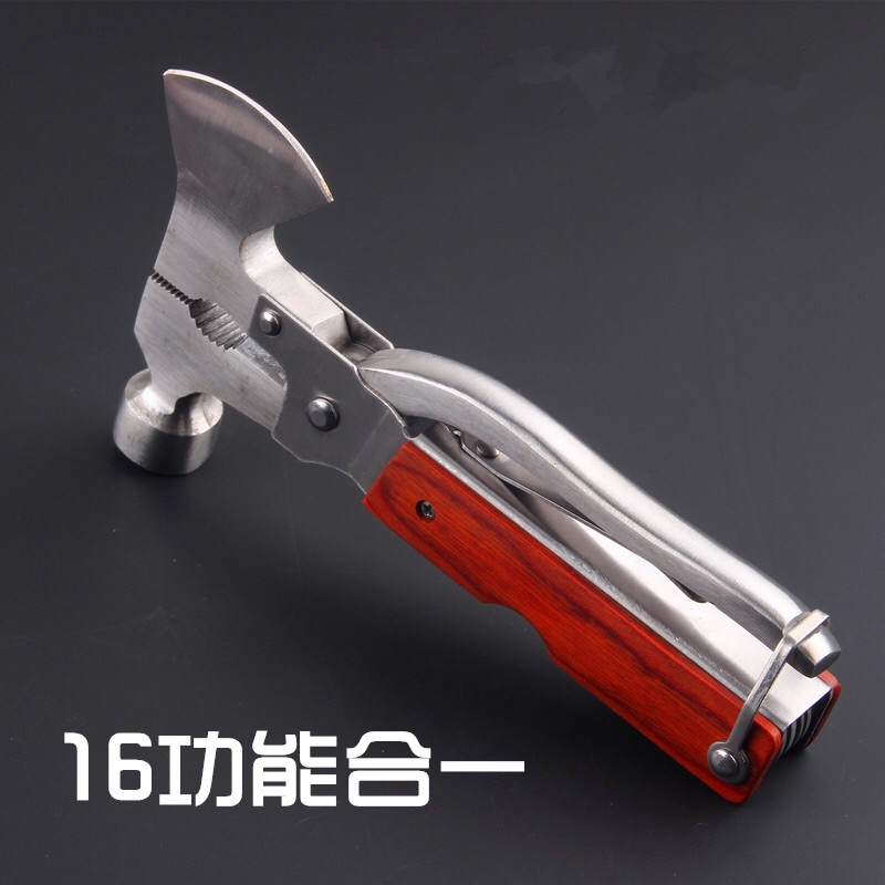 安全锤多功能折叠刀钳斧头羊角锤子工具汽车用玻璃破窗器救逃生锤