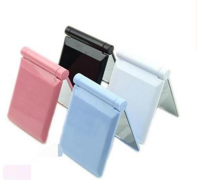 Night lighting Led lighting make-up mirror with 8 lamps double-sided folding dressing mirror portable pocket mirror Specification drawing