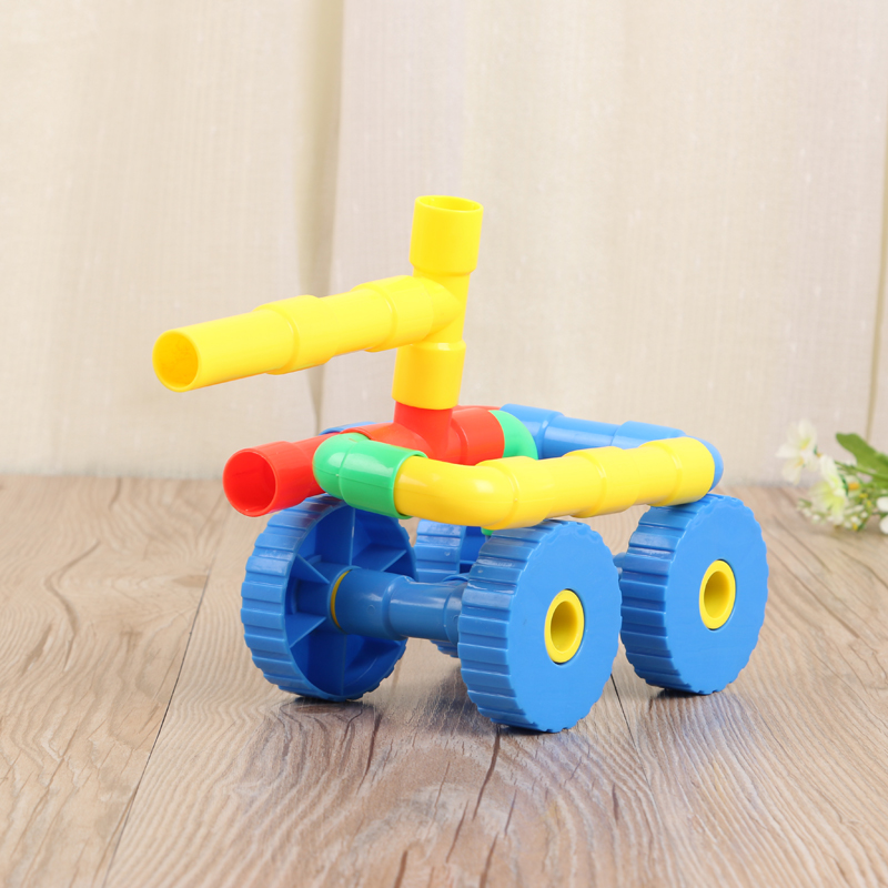 2017新款儿童益智玩具积木玩具塑料拼擦积木