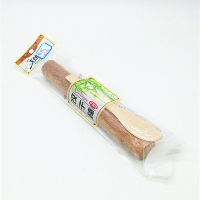 好伙伴饺子棒 擀面杖+馅料勺精品组合 木制面棍面棒产品图