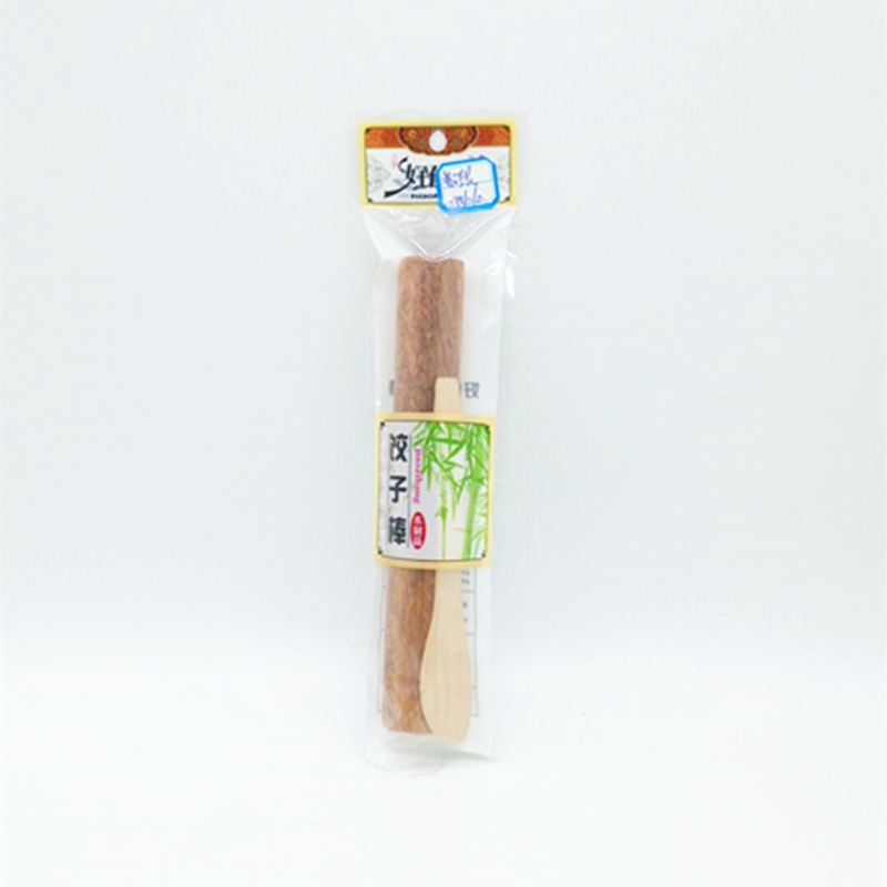 好伙伴饺子棒 擀面杖+馅料勺精品组合 木制面棍面棒
