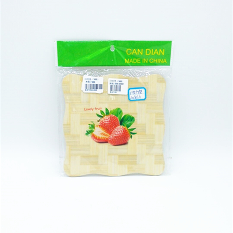 Fruit-printed placemats, table placemats, insulated placemats, bowls, cups, and dishes