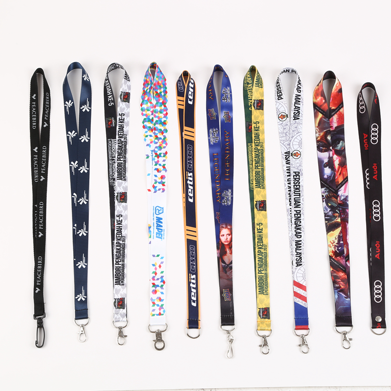 厂家直销 定制工作证胸卡厂牌展会证件套挂绳吊牌手机挂带