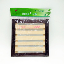 17-10 Advanced bamboo mat, vegetable mat, table mat, bowl mat, cup mat, non-slip table mat