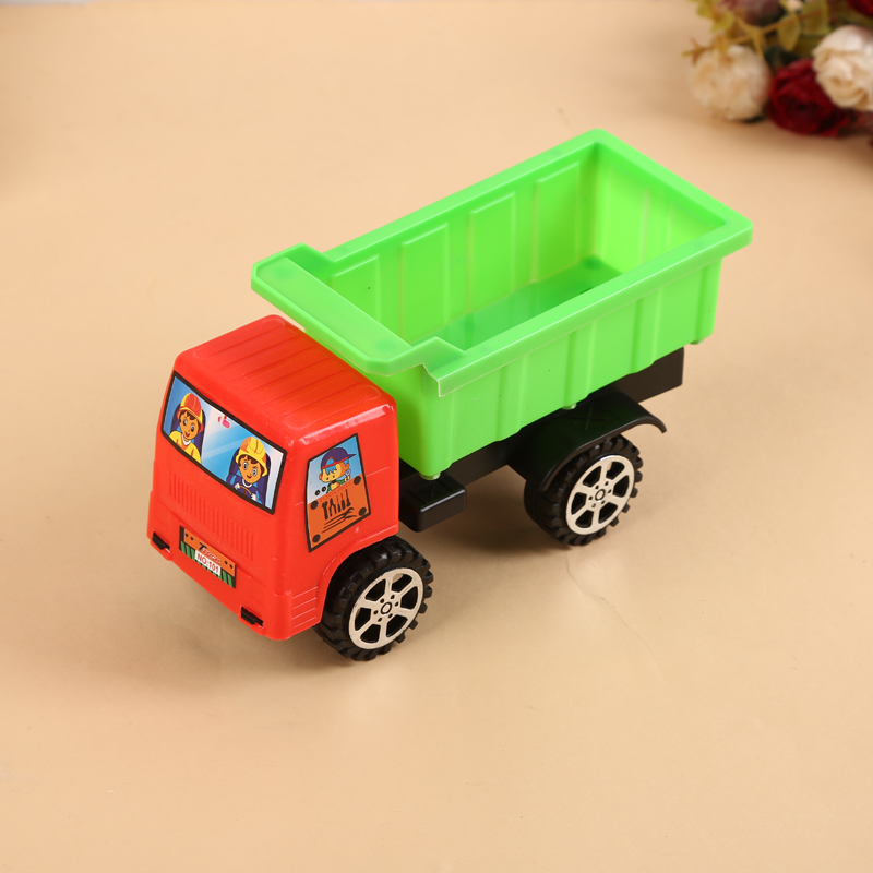 Children's toy engineering transport vehicles, inertial rebound vehicles, come in a variety of colors and are selling well at street stalls details Picture