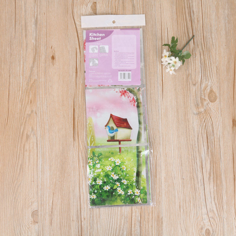 厂家直销 家用桌布新款擦桌布油烟贴冰箱贴产品图
