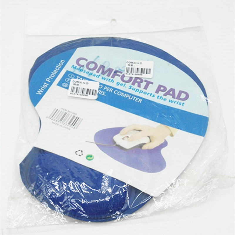 com mouse pad Solid blue mouse pad Office Games mouse pad Wrist mouse pad
