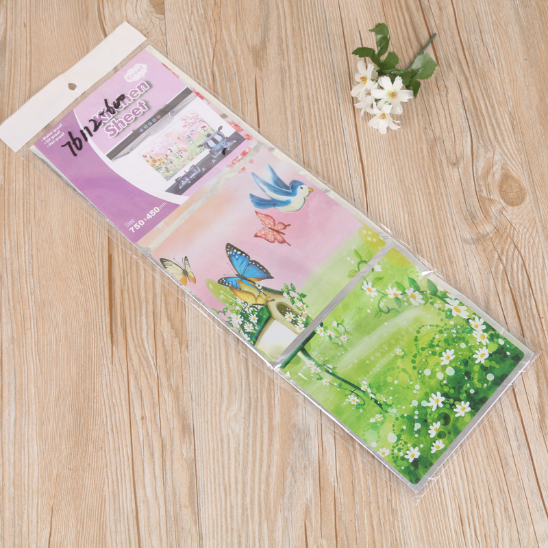 厂家直销 家用桌布新款擦桌布油烟贴冰箱贴