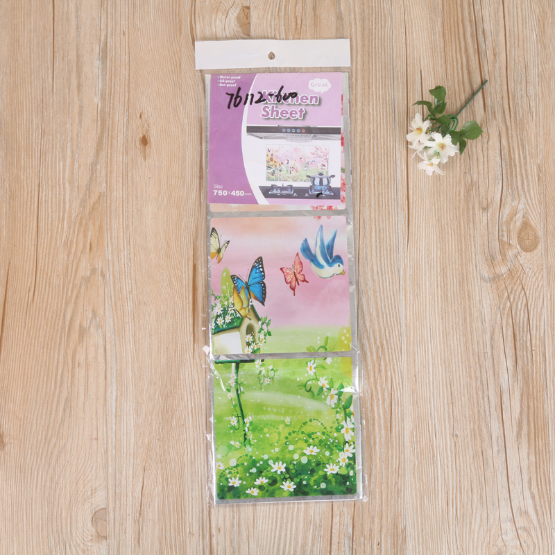 厂家直销 家用桌布新款擦桌布油烟贴冰箱贴细节图