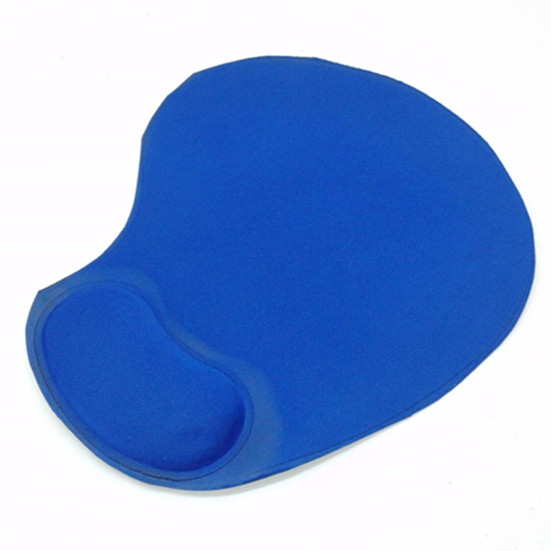 com鼠标垫 纯蓝鼠标垫 办公游戏鼠标垫 护腕鼠标垫产品图