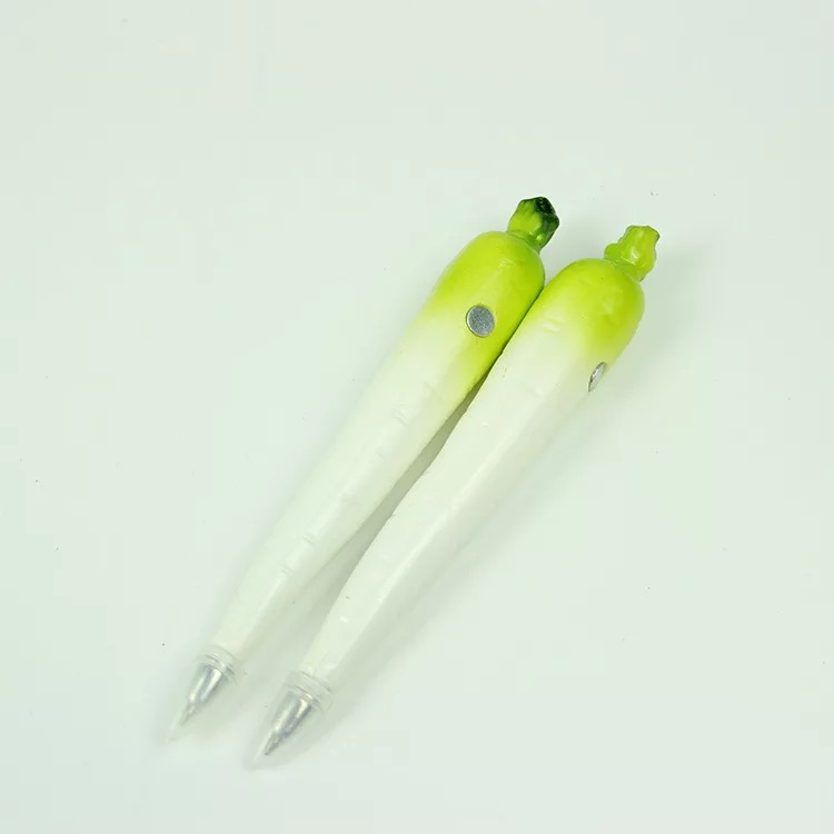 2015新款文具 蔬菜造型 胡萝卜蔬菜笔儿童文具赠品笔细节图