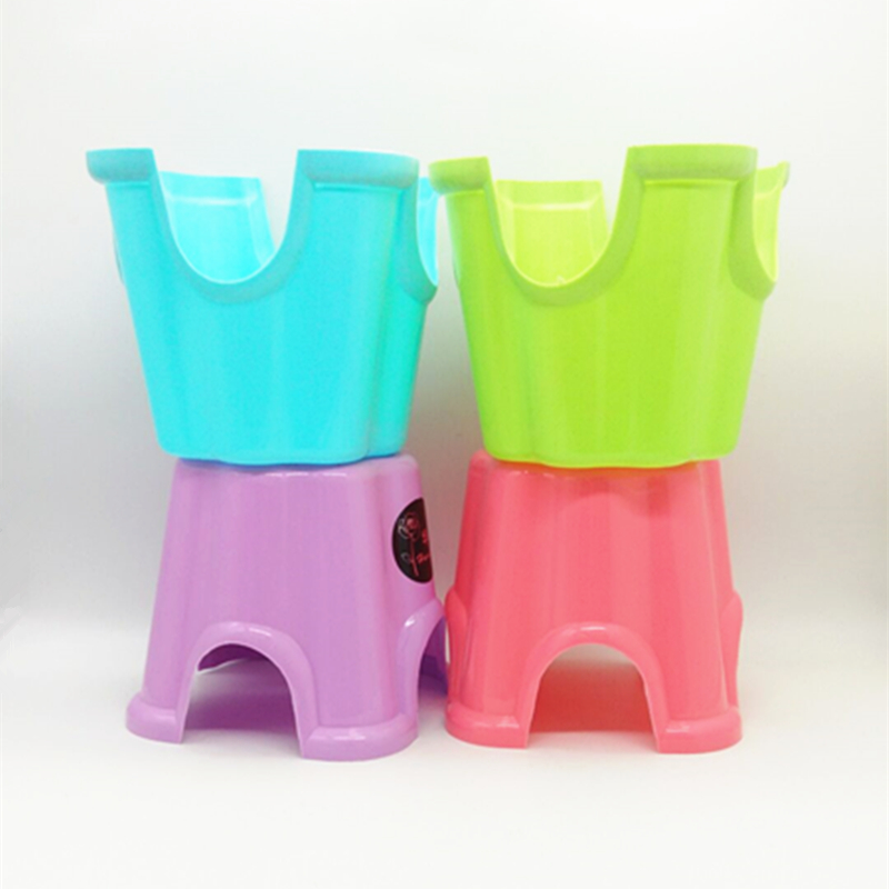 华彩802儿童凳 塑料矮凳卡通凳防滑凳 换鞋凳成人脚凳产品图