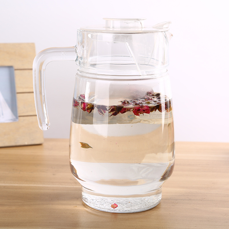 Green apple, big belly, cold water kettle, household water, cups of water, glass cold water kettle, glass kettle details Picture