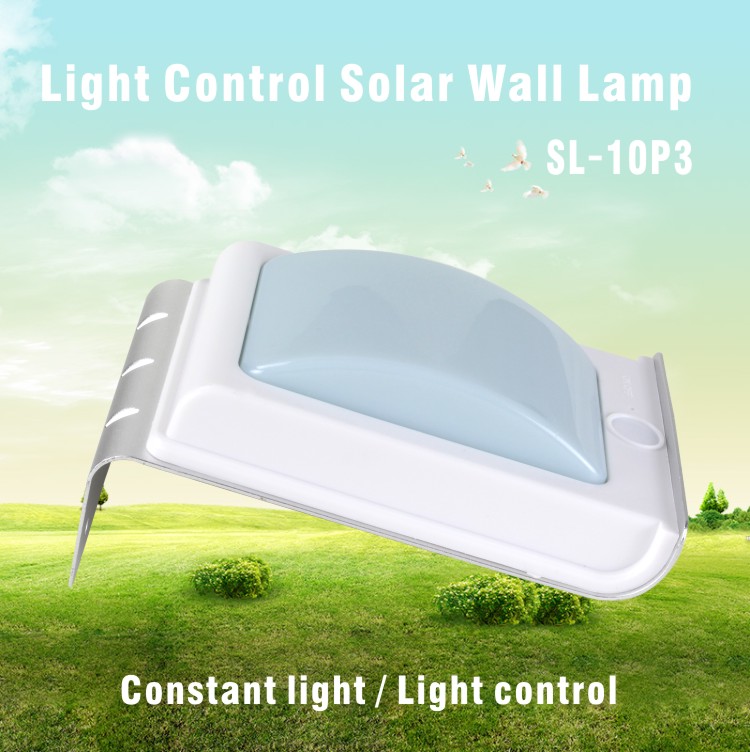 SL-10P3 室外太阳能灯 16LED壁灯 庭院灯长亮款