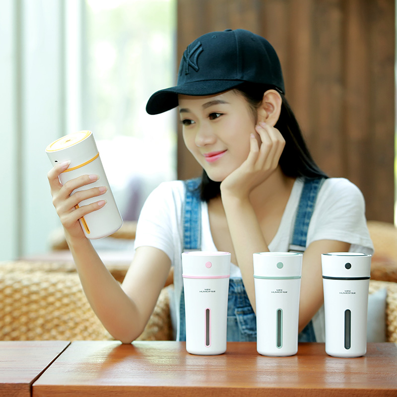 Creative cup humidifier Outdoor water humidifier spray