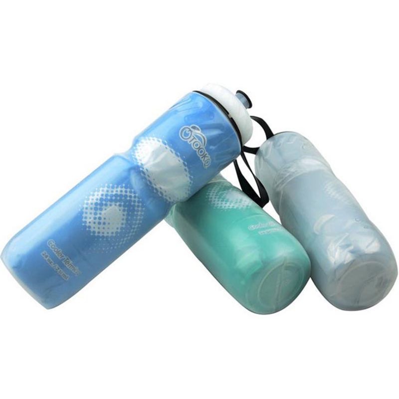 Factory direct sales of double-layer sports water bottles, bicycle cycling water bottles 700ml, cold and ice preservation water bottles wholesale Application Scenario