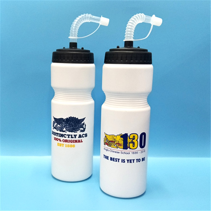 厂家直销户外骑行开车单手操作塑料水杯运动杯批发定制