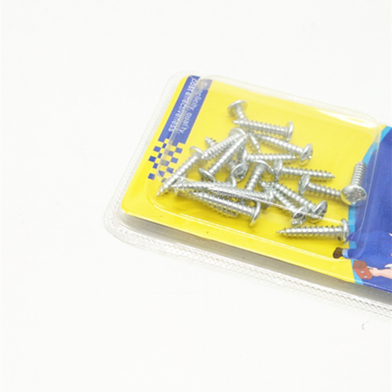 Flat head self-tapping screws, stainless steel round head screws, wooden board wall screws details Picture