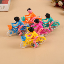 儿童自行车人偶骑行玩具 回力自行车 颜色款式多样