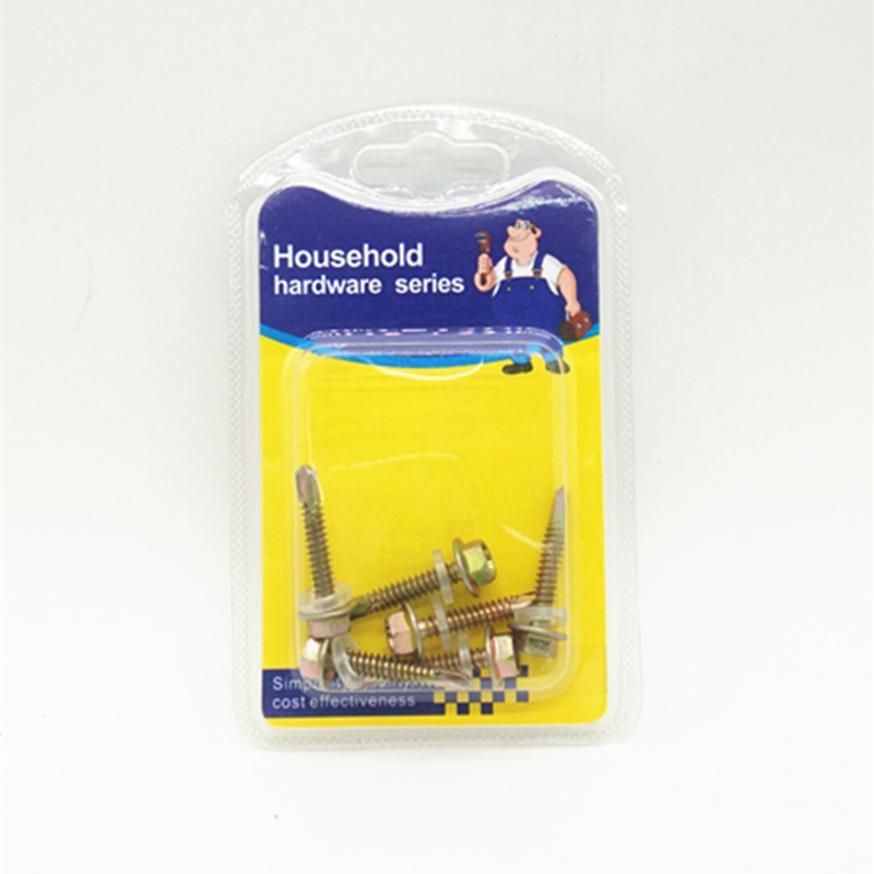 Drilling screw outer hexagonal drilling screw color steel tile nail dovetail screw