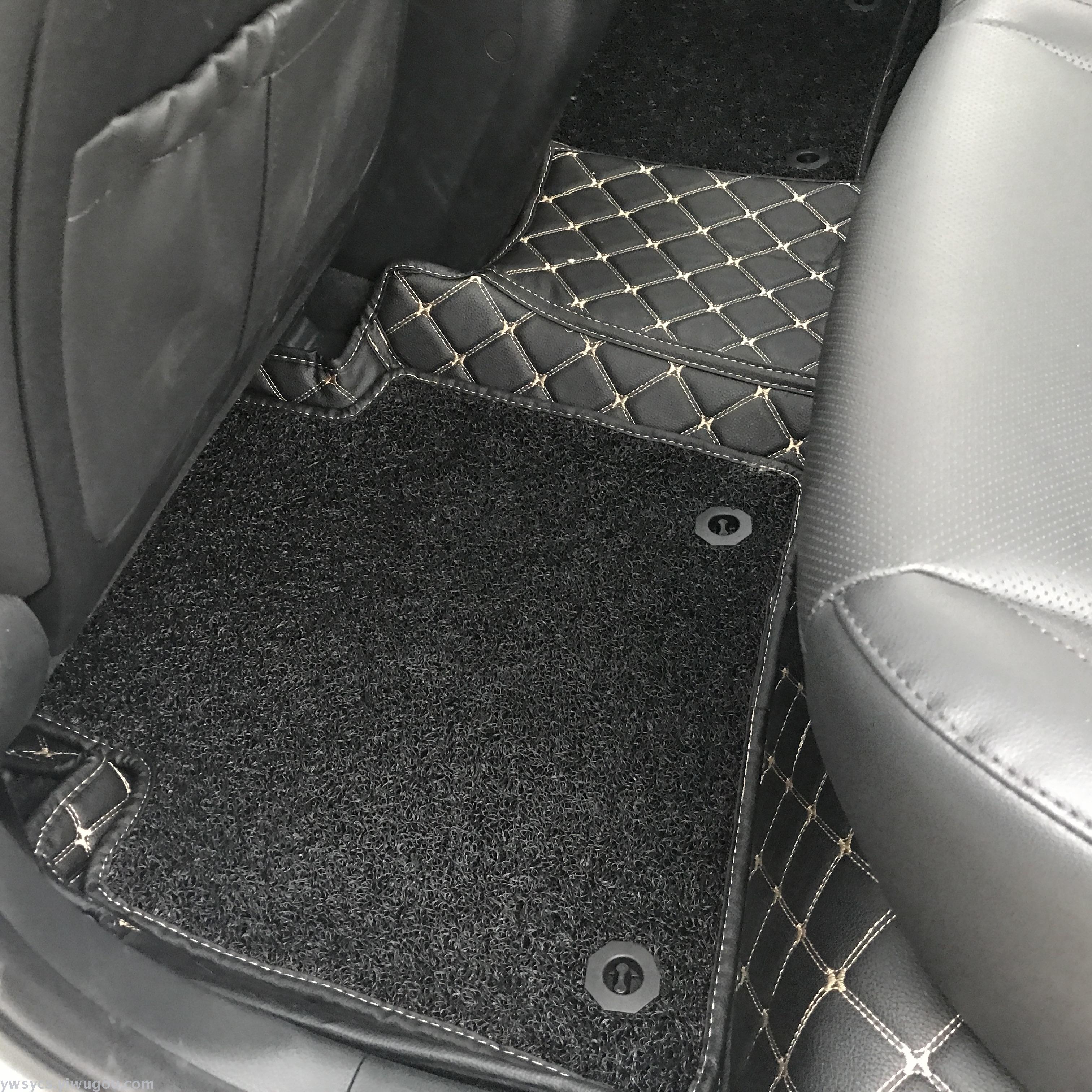 Shengbolia Auto high-end luxury hand-sewn floor MATS, direct sales from the manufacturer of floor MATS, wholesale of auto supplies details Picture