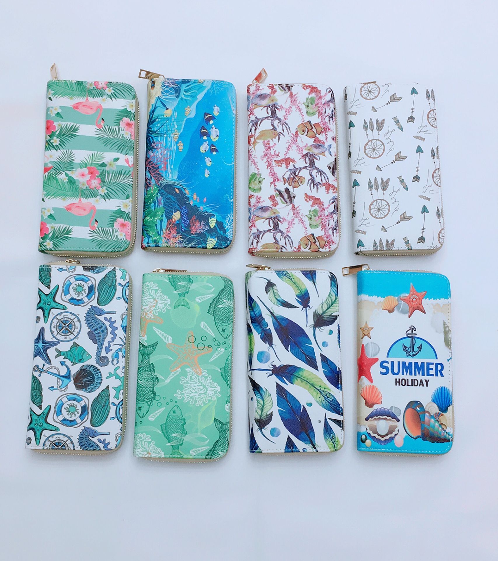 特色单拉双拉钱包细节图