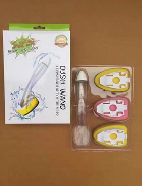 注水厨用海绵刷DISH WAND厨房清洁刷注水清洁擦洗碗刷