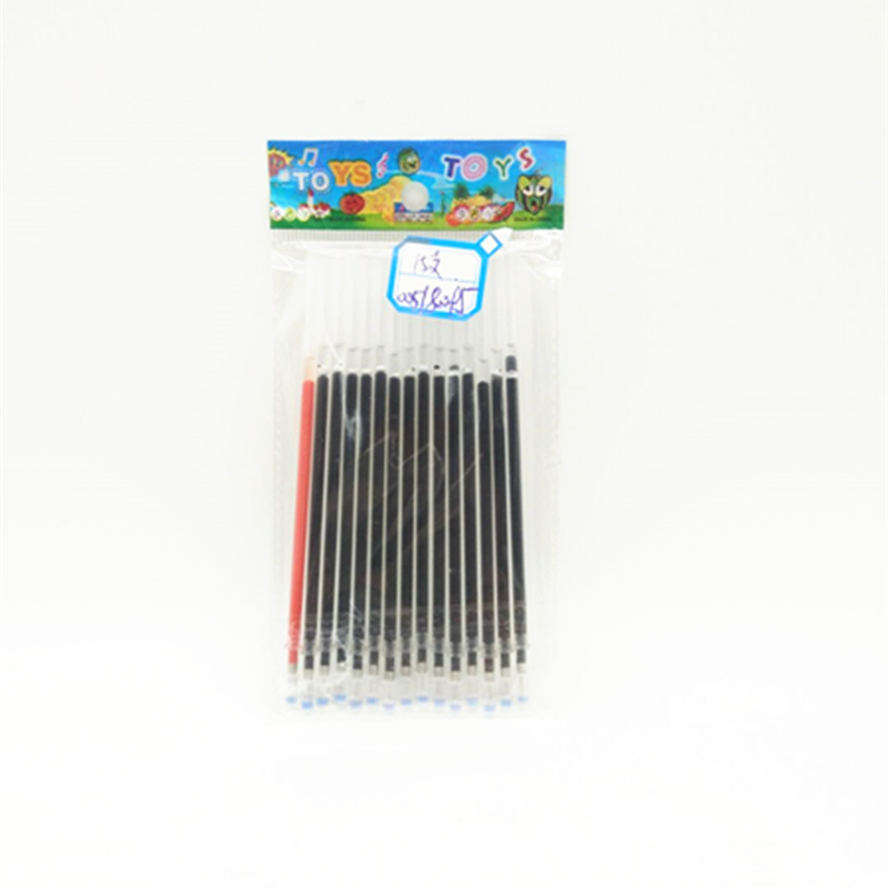 Bag contains 15 neutral pencil refill cartridges full needle carbon pens