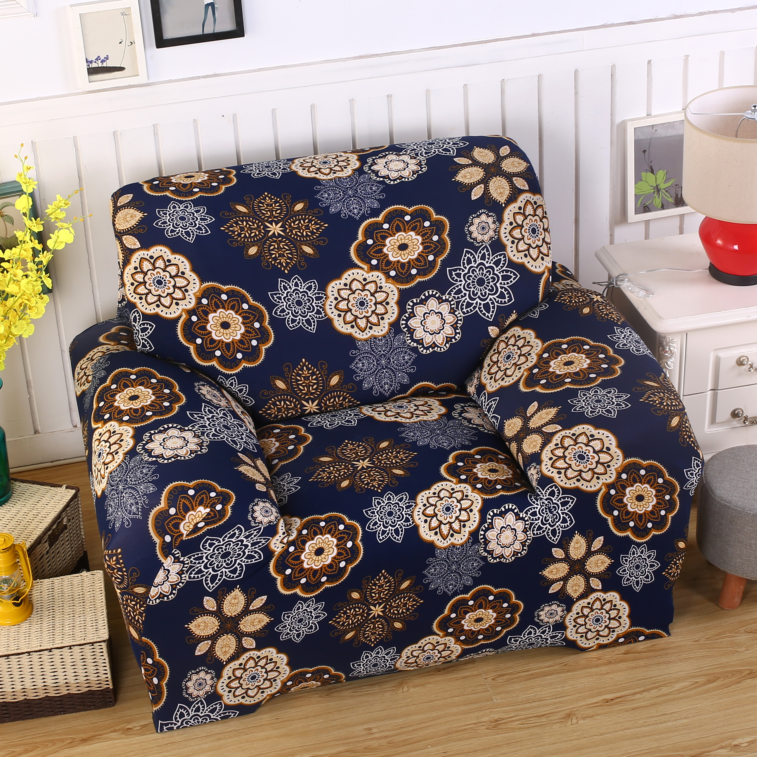 沙发套欧式全包弹力沙发套沙发罩全盖沙发垫布艺简约现代沙发巾细节图