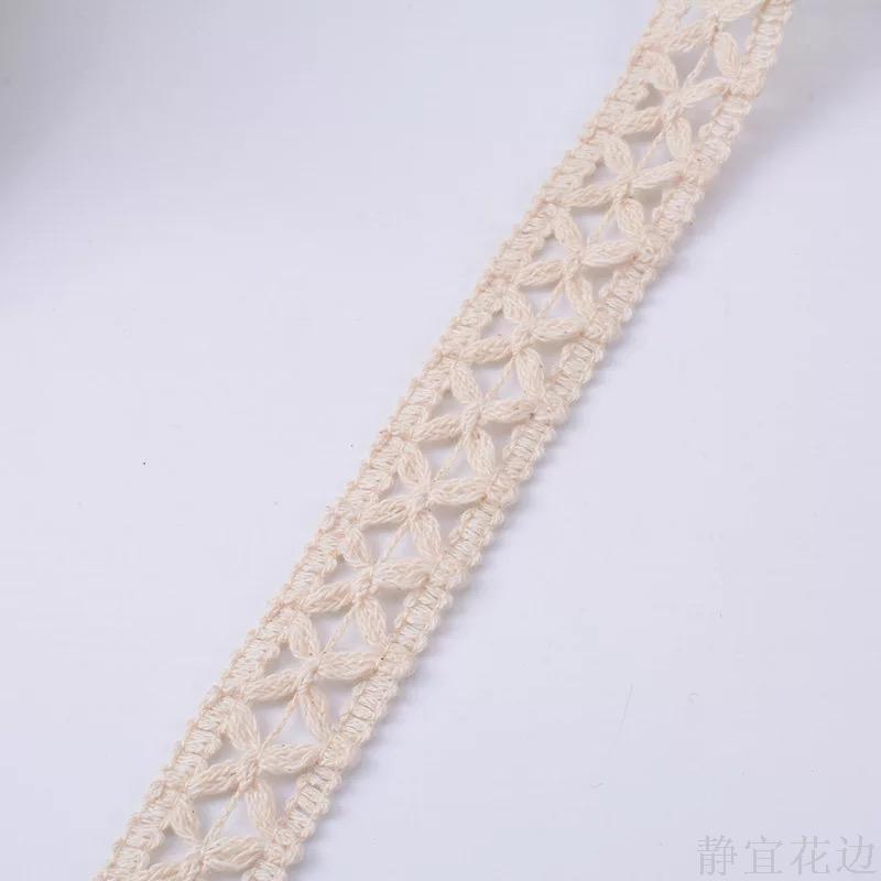 This White Cotton Thread Lace Xx Mesh Shape Cross Jewelry Hat Accessories Application Scenario