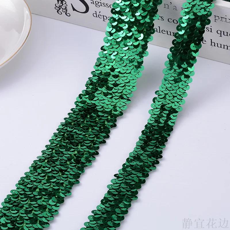 High-Grade Floral Sequin Lace Accessories Stage Clothing Accessories