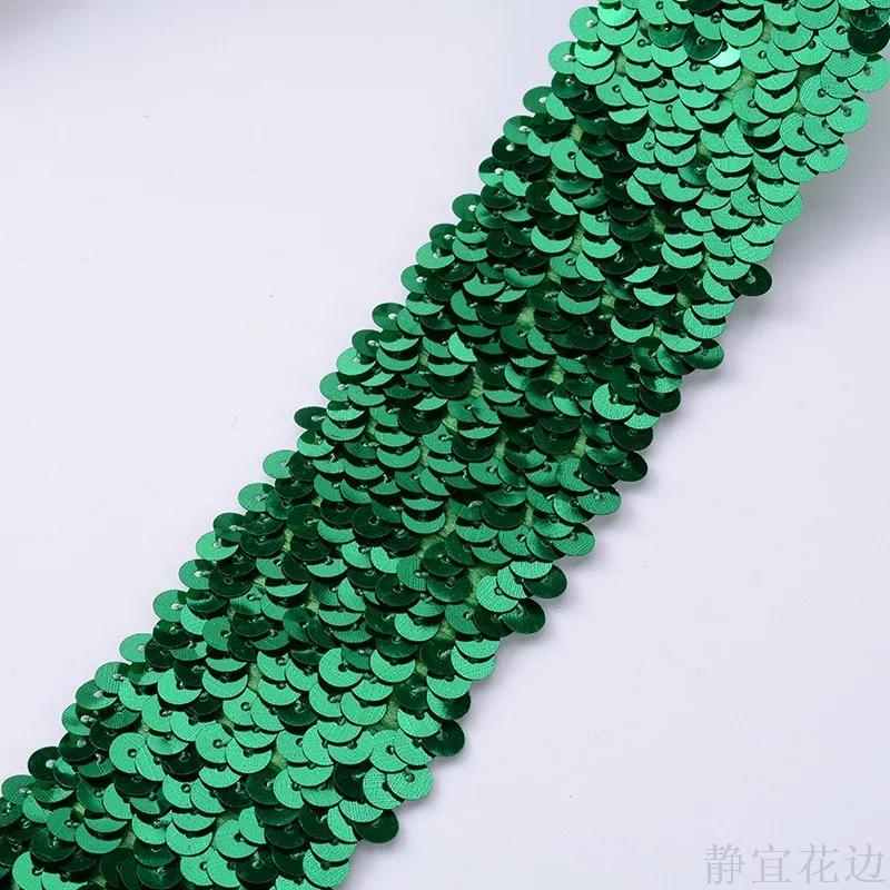 High-Grade Floral Sequin Lace Accessories Stage Clothing Accessories details Picture
