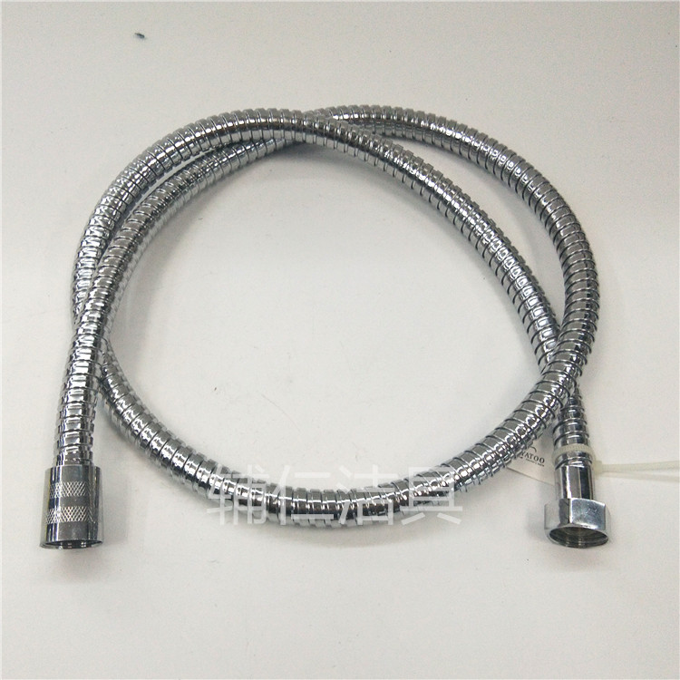 High quality stainless steel two-button shower hose spring stainless steel wire tube thumbnail